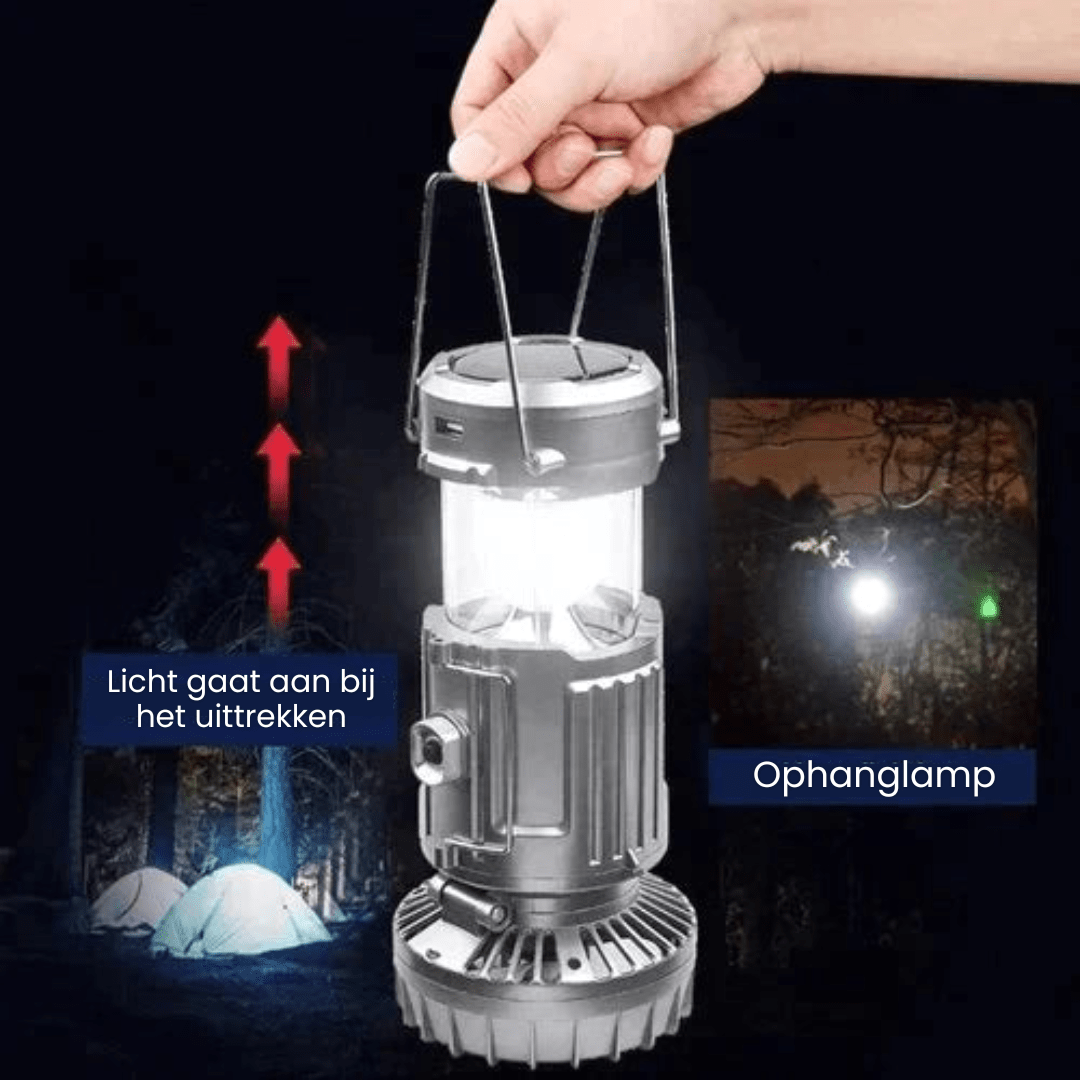 GlowCamp™ | De Slimme Kampeerlamp - Lumiza