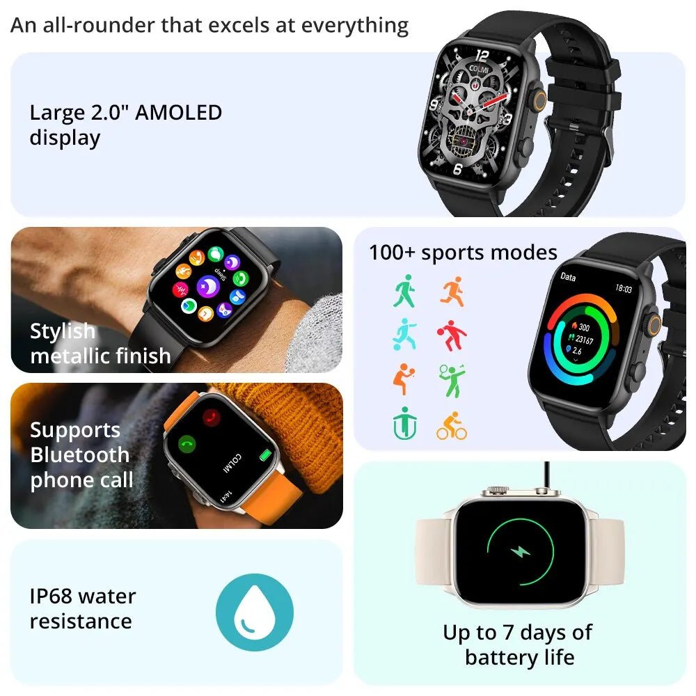 GlowFit™ De Smartwatch die Meebeweegt - Lumiza