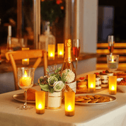 GlowZen™ | Oplaadbare LED Sfeerkaarsen met Afstandsbediening - Lumiza