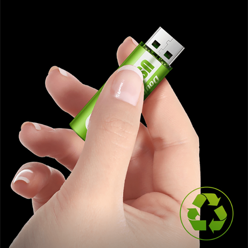 GreenVolt™ |USB Oplaadbare AA - Batterijen – Slim, snel & duurzaam - Lumiza