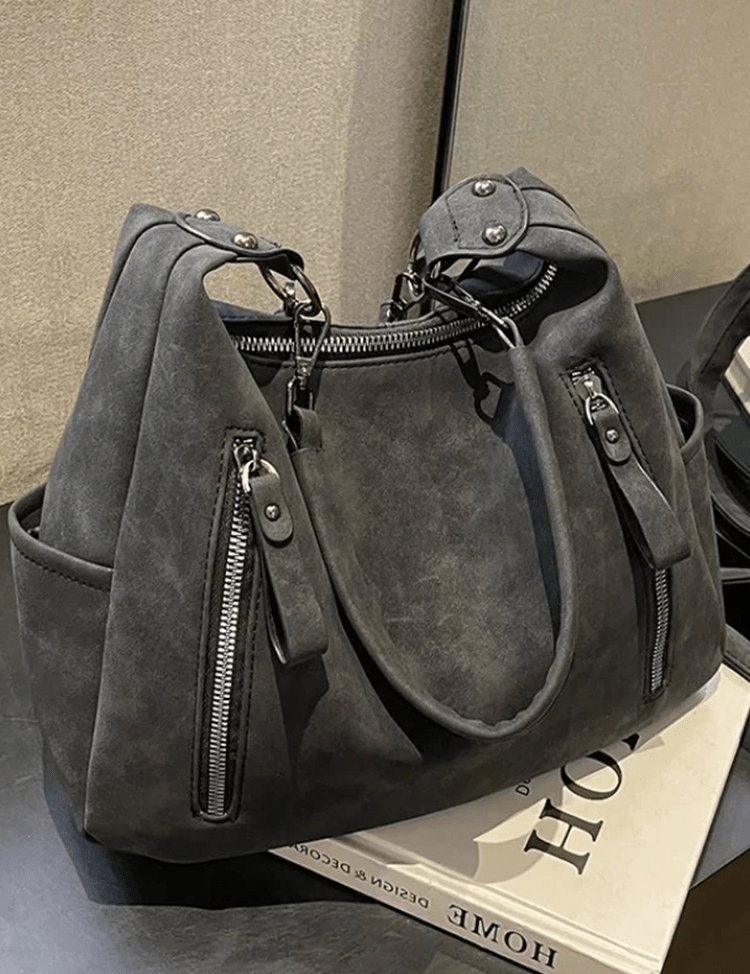 Hannah™ | Leren Schoudertas Retro Handtas - Lumiza