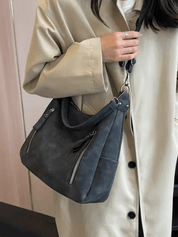 Hannah™ | Leren Schoudertas Retro Handtas - Lumiza