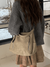 Hannah™ | Leren Schoudertas Retro Handtas - Lumiza