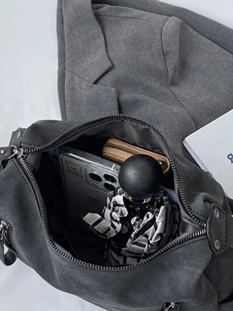 Hannah™ | Leren Schoudertas Retro Handtas - Lumiza