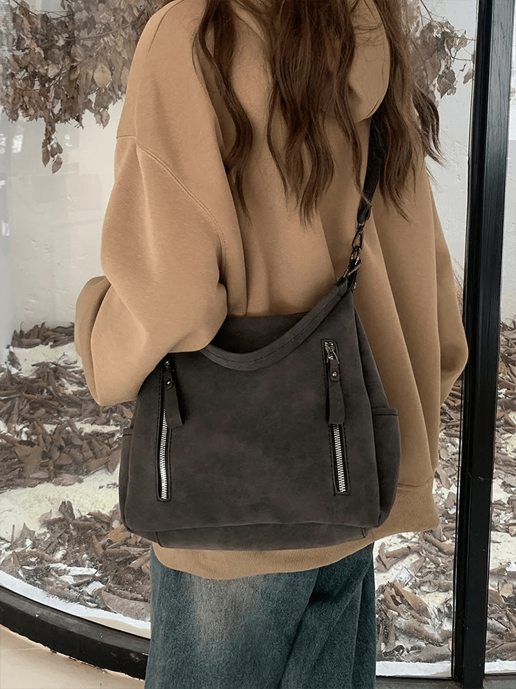 Hannah™ | Leren Schoudertas Retro Handtas - Lumiza