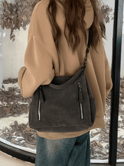 Hannah™ | Leren Schoudertas Retro Handtas - Lumiza