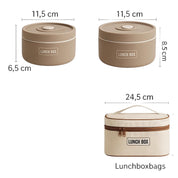 ThermoNest™ | Luxe Thermische Lunchbox Set