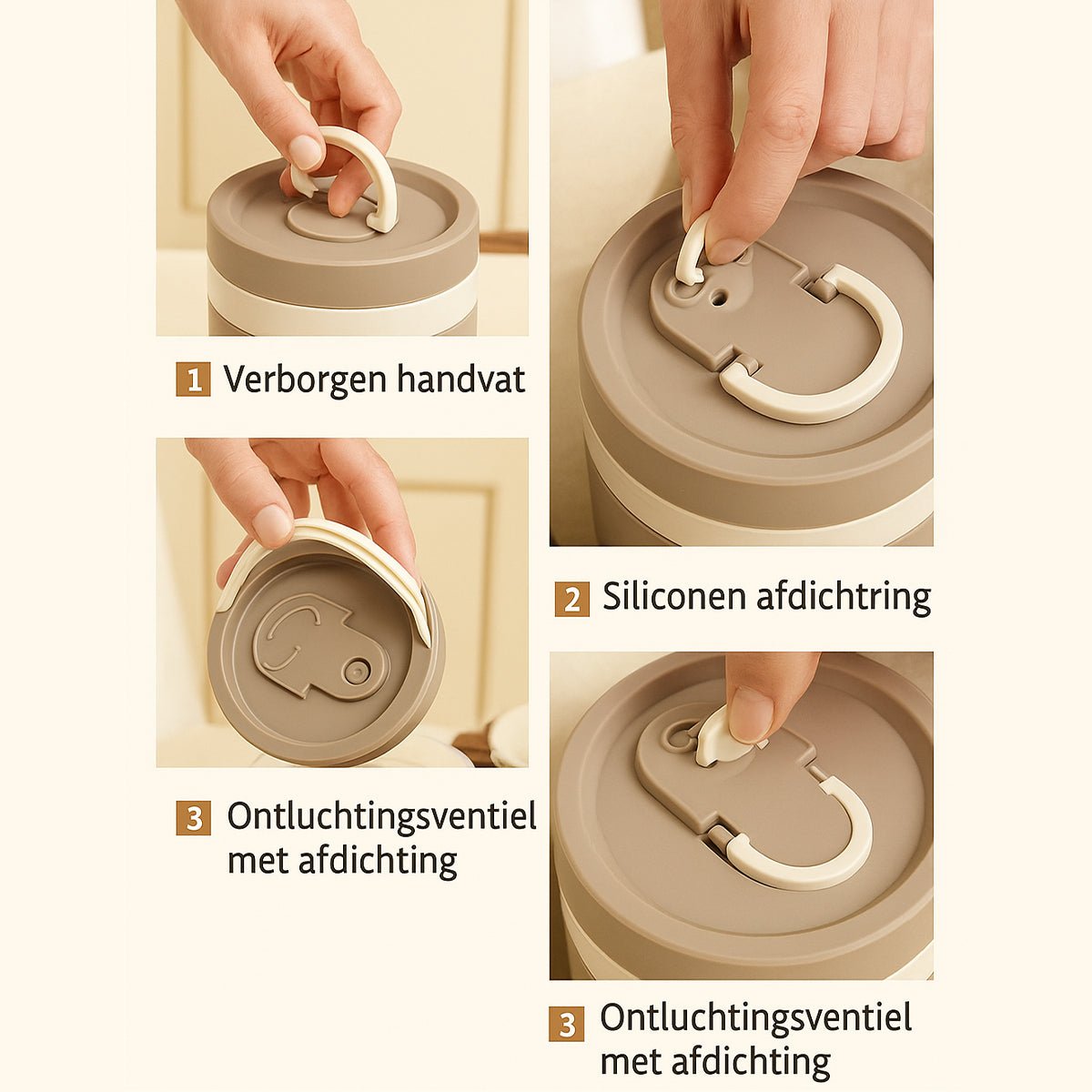 ThermoNest™ | Luxe Thermische Lunchbox Set