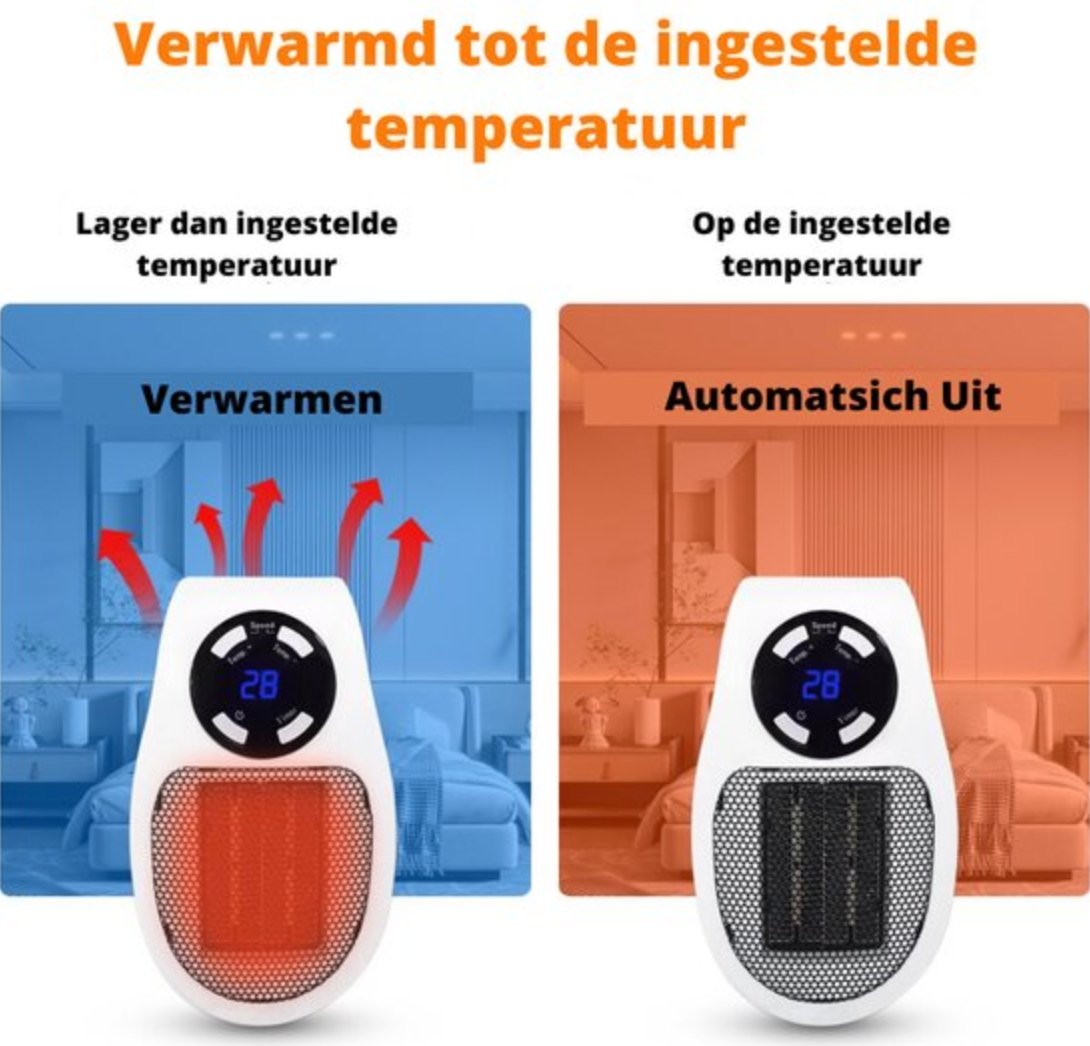 HeatWave™ | Mini Radiator voor Thuis & Kantoor - Lumiza