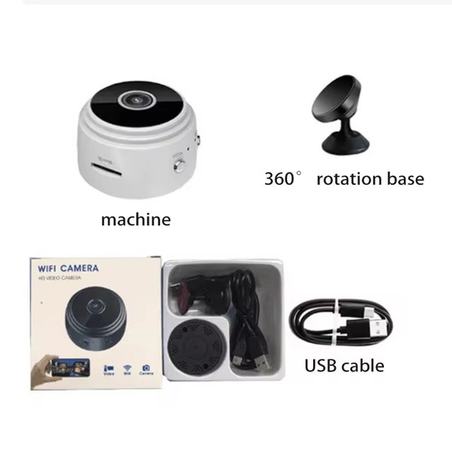 HomeEye™ | WiFi Camera – Altijd Veilig met Nachtzicht en HD - kwaliteit - Lumiza