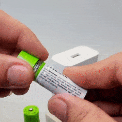 GreenVolt™ | 4x USB Oplaadbare AA-Batterijen – Slim, snel & duurzaam