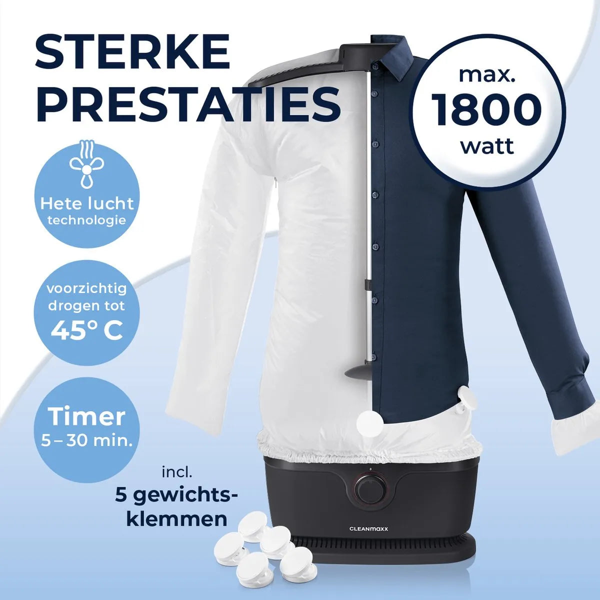StrijkFee™ | Gladde kleding in 10 minuten