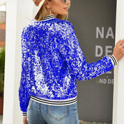 IslaSpark™ | Pailletten Bomberjack - Lumiza