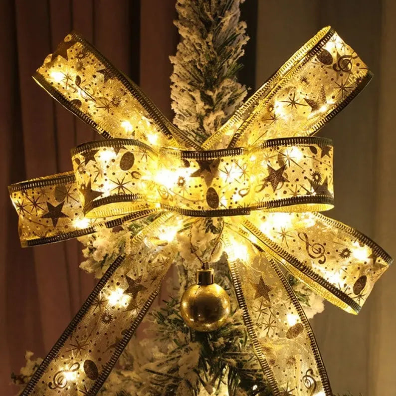 Lichtgevende kerststrik van KerstLume