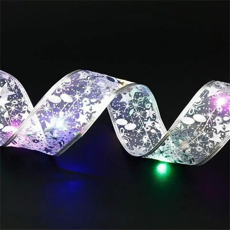 KerstLume kerstlint met gekleurde LED-verlichting