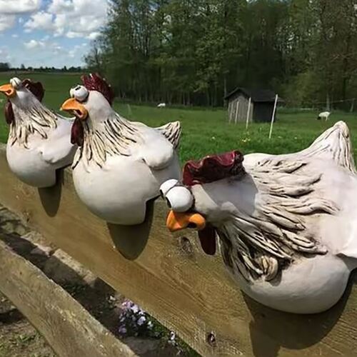 Kippenpret™ | Creatieve Tuindecoraties - Lumiza