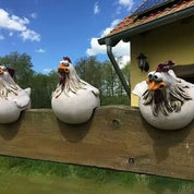 Kippenpret™ | Creatieve Tuindecoraties - Lumiza