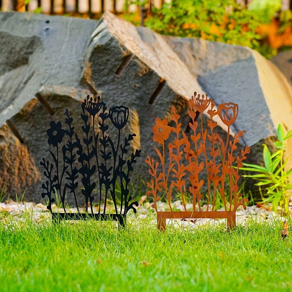 LawnLily™ | Rustieke Metalen Bloem voor Elk Seizoen - Lumiza