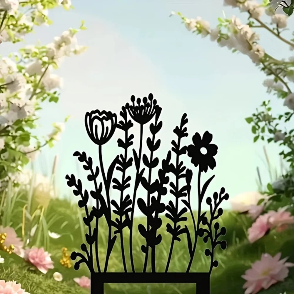 LawnLily™ | Rustieke Metalen Bloem voor Elk Seizoen - Lumiza