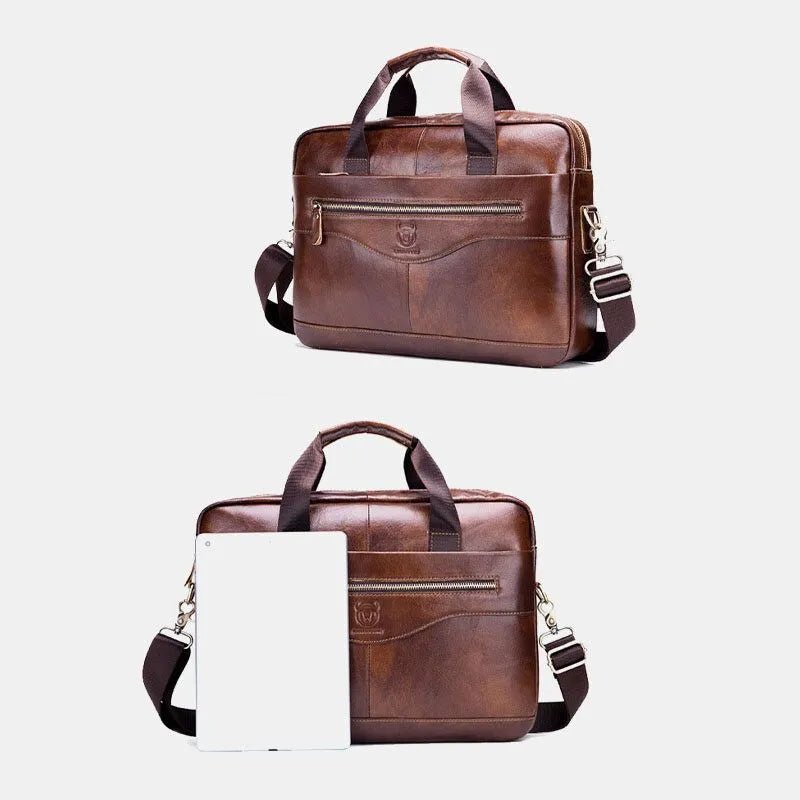 LeatherElite™ | Zakelijke Laptoptas - Lumiza