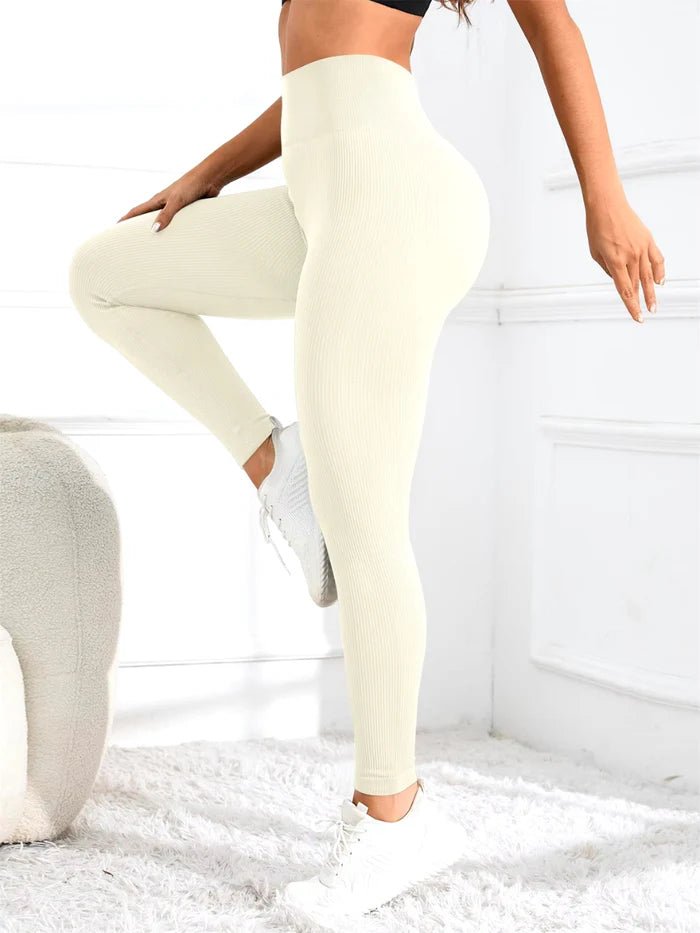 LiviaFit™ | Luxe Naadloze Yoga - Legging met Hoge Taille voor Dames - Lumiza