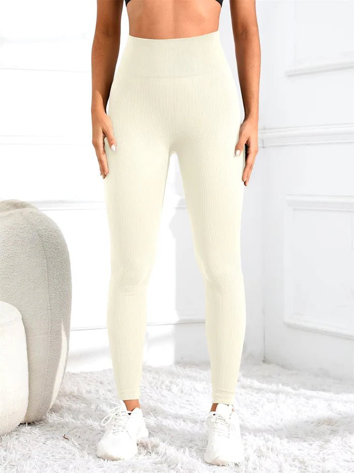 LiviaFit™ | Luxe Naadloze Yoga - Legging met Hoge Taille voor Dames - Lumiza