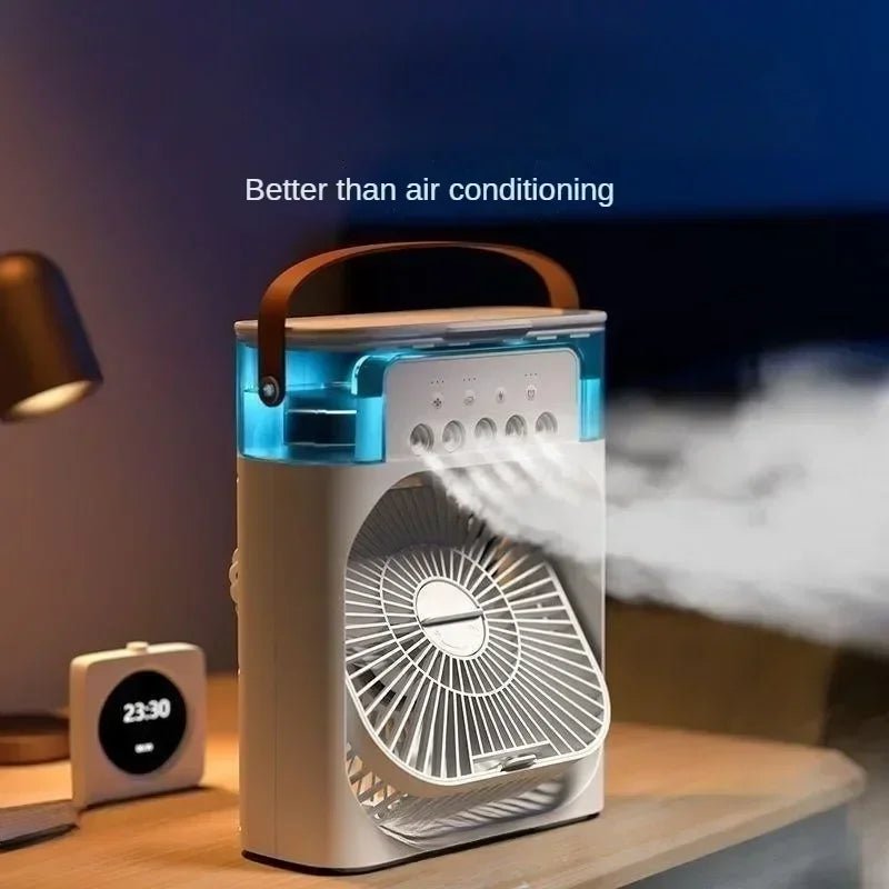 LumiBreeze™ | Slimme Ventilator, Nachtlamp & Luchtkoeler in 1 - Lumiza