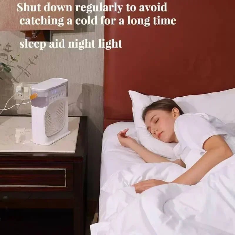 LumiBreeze™ | Slimme Ventilator, Nachtlamp & Luchtkoeler in 1 - Lumiza