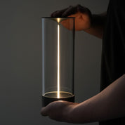 LumoTwist™ | Draadloze Lamp met Hypnotiserend Effect - Lumiza
