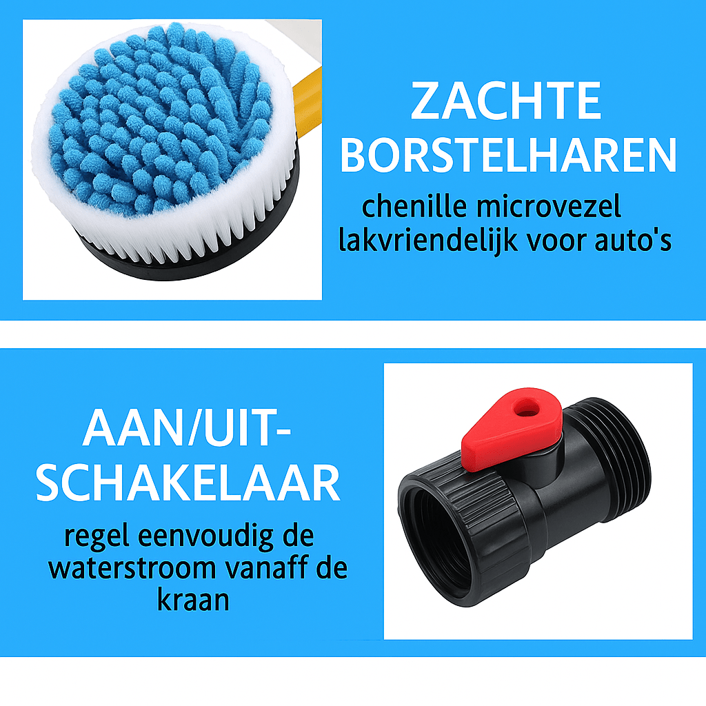 MagicMop™ | De autowasborstel die voor je werkt - Lumiza