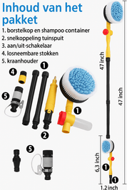MagicMop™ | De autowasborstel die voor je werkt - Lumiza