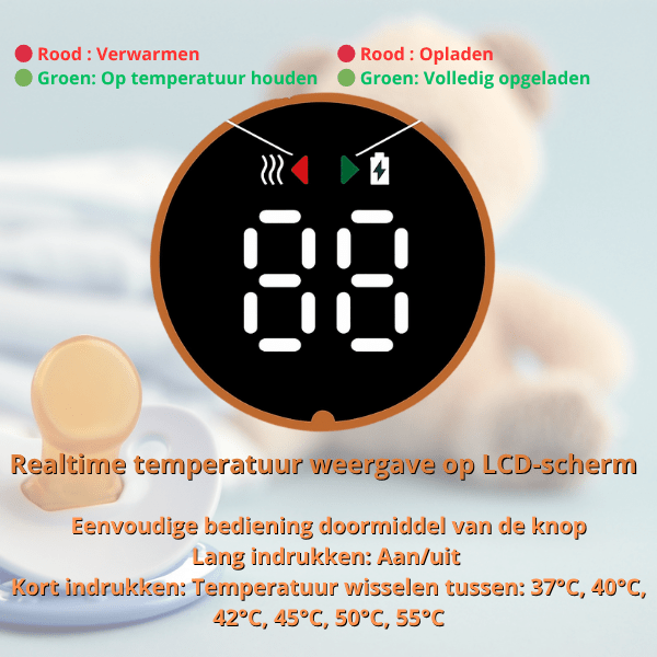 MilkMate™ | Voor voedingen zonder wachttijd - Lumiza