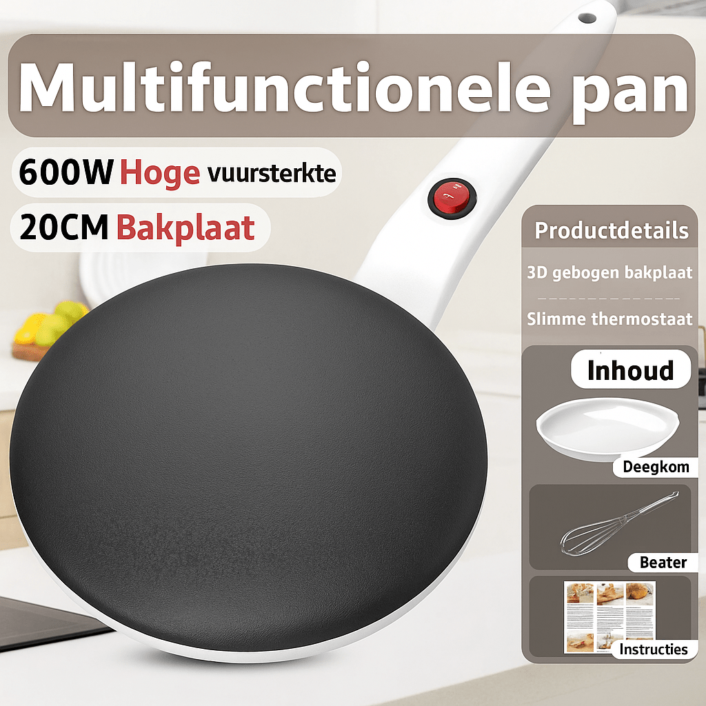 PancakePro™ | Perfecte Pannenkoeken in Één Stap - Lumiza