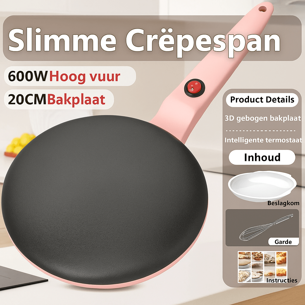 PancakePro™ | Perfecte Pannenkoeken in Één Stap - Lumiza
