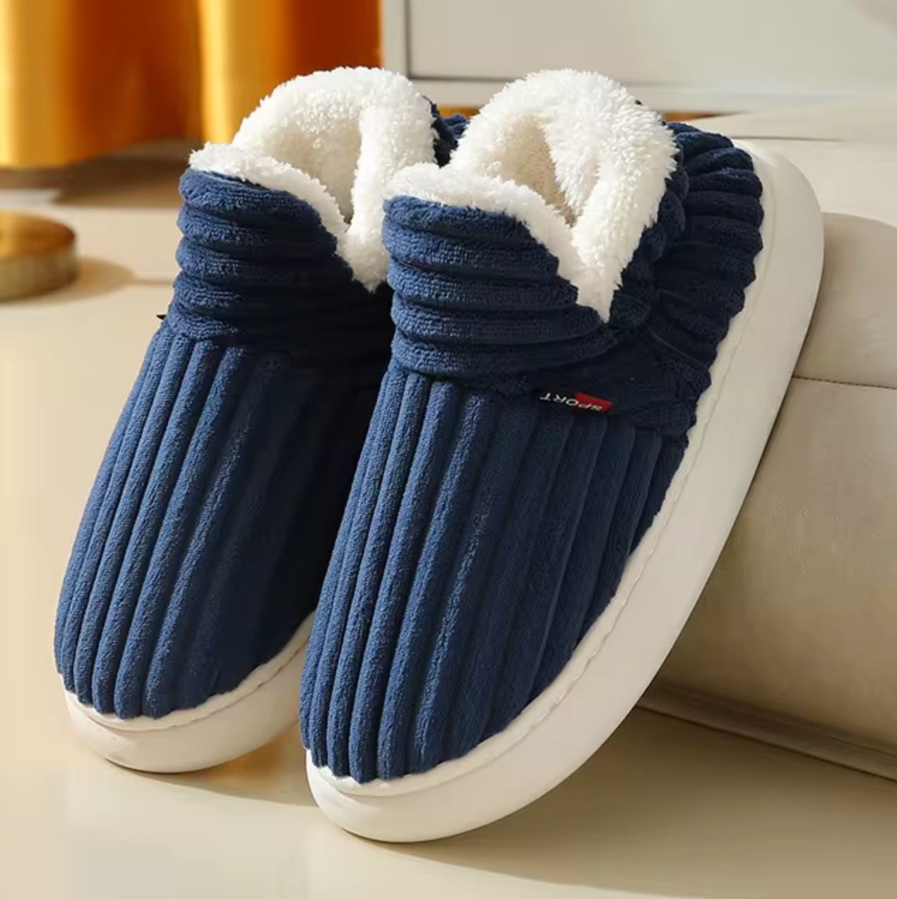 PandaPluche™ | Luxe Pluche Winter Slippers – Warm & Comfortabel - Lumiza