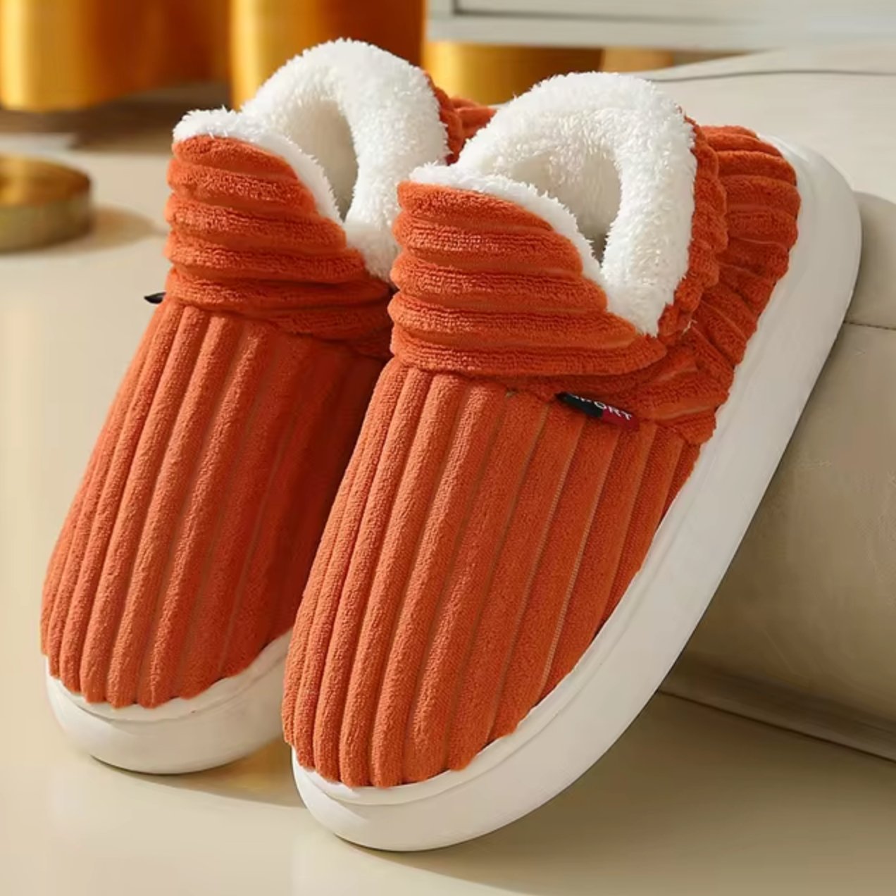 PandaPluche™ | Luxe Pluche Winter Slippers – Warm & Comfortabel - Lumiza
