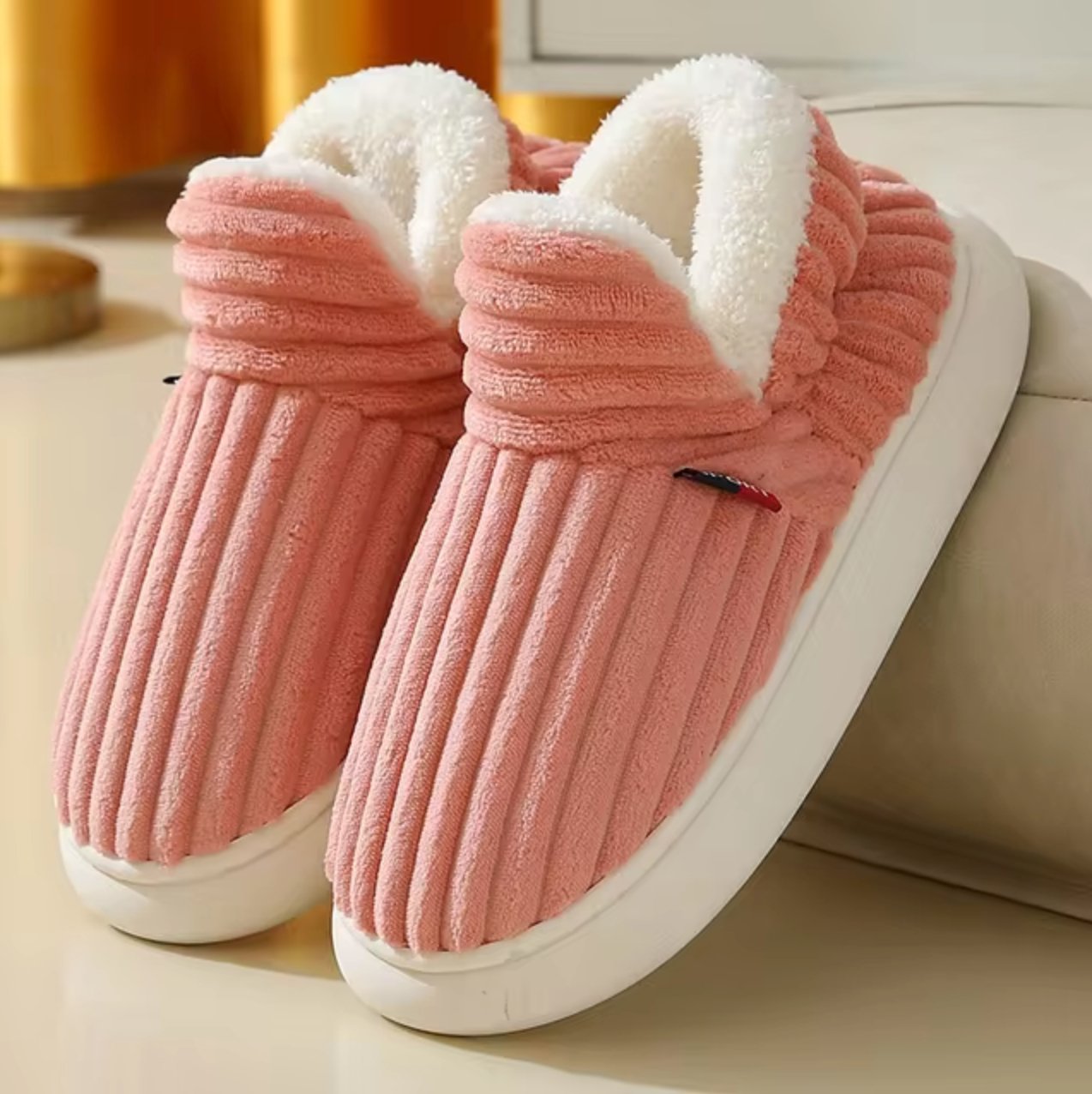 PandaPluche™ | Luxe Pluche Winter Slippers – Warm & Comfortabel - Lumiza