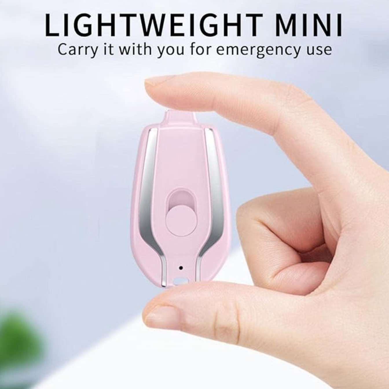 PocketPower™ | Draagbare Sleutelhanger Power Bank voor Elke Situatie! - Lumiza