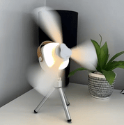 BreezeLite™ | Draagbare verkoeling met LED-licht