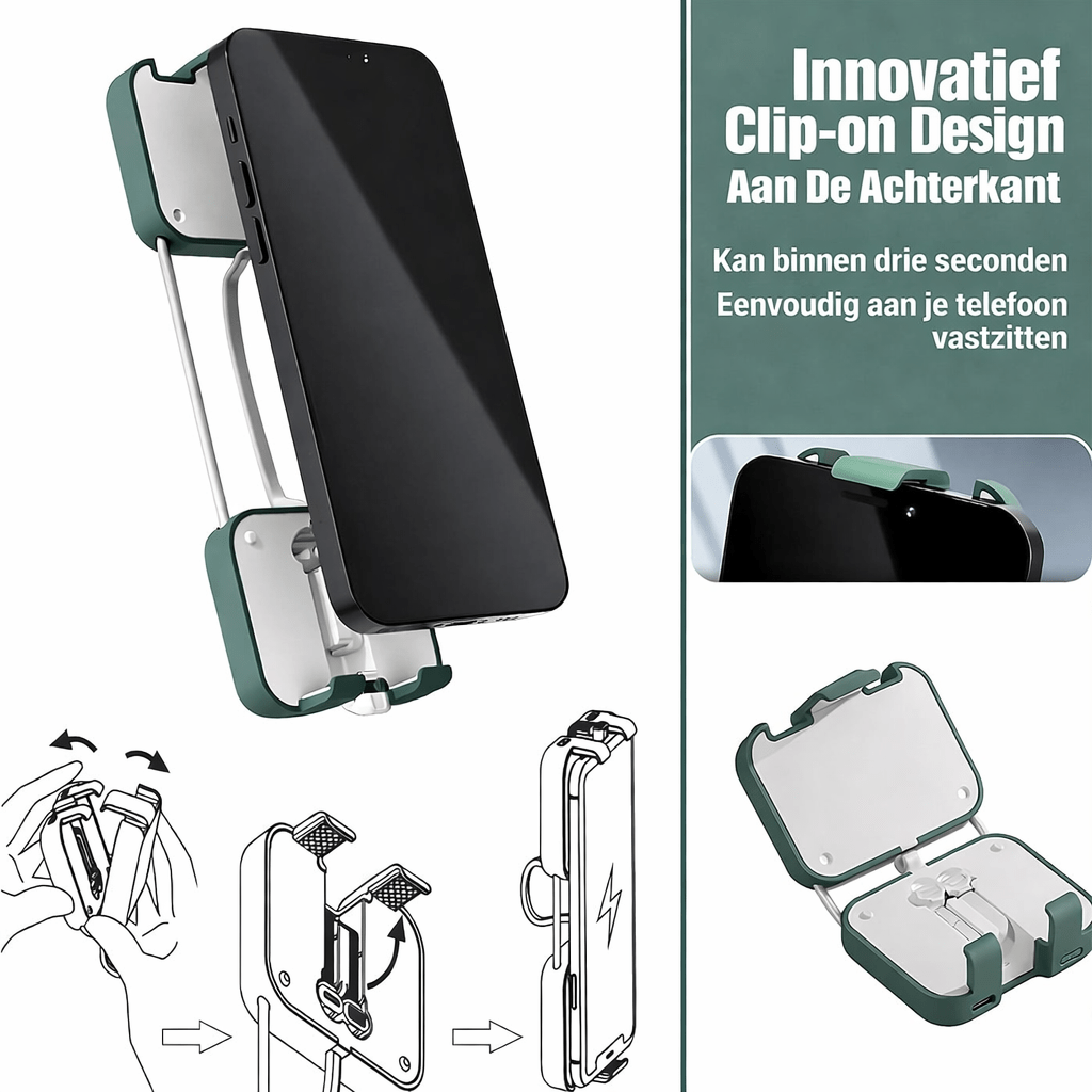 PowerMate™ | Snel bijladen, zonder gedoe - Lumiza