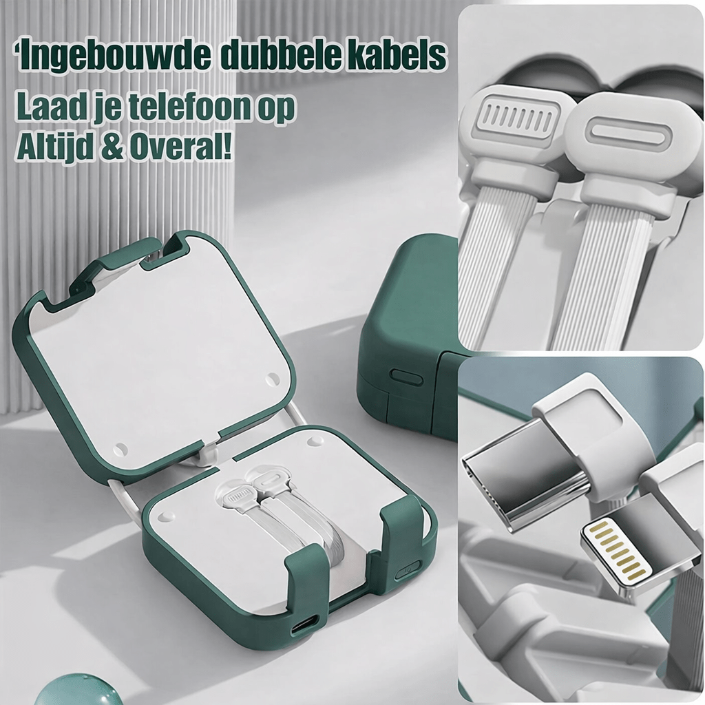 PowerMate™ | Snel bijladen, zonder gedoe - Lumiza