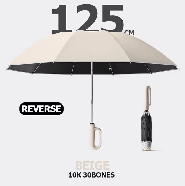 ReflectaRain™ | Automatische reflecterende regenparaplu - Lumiza