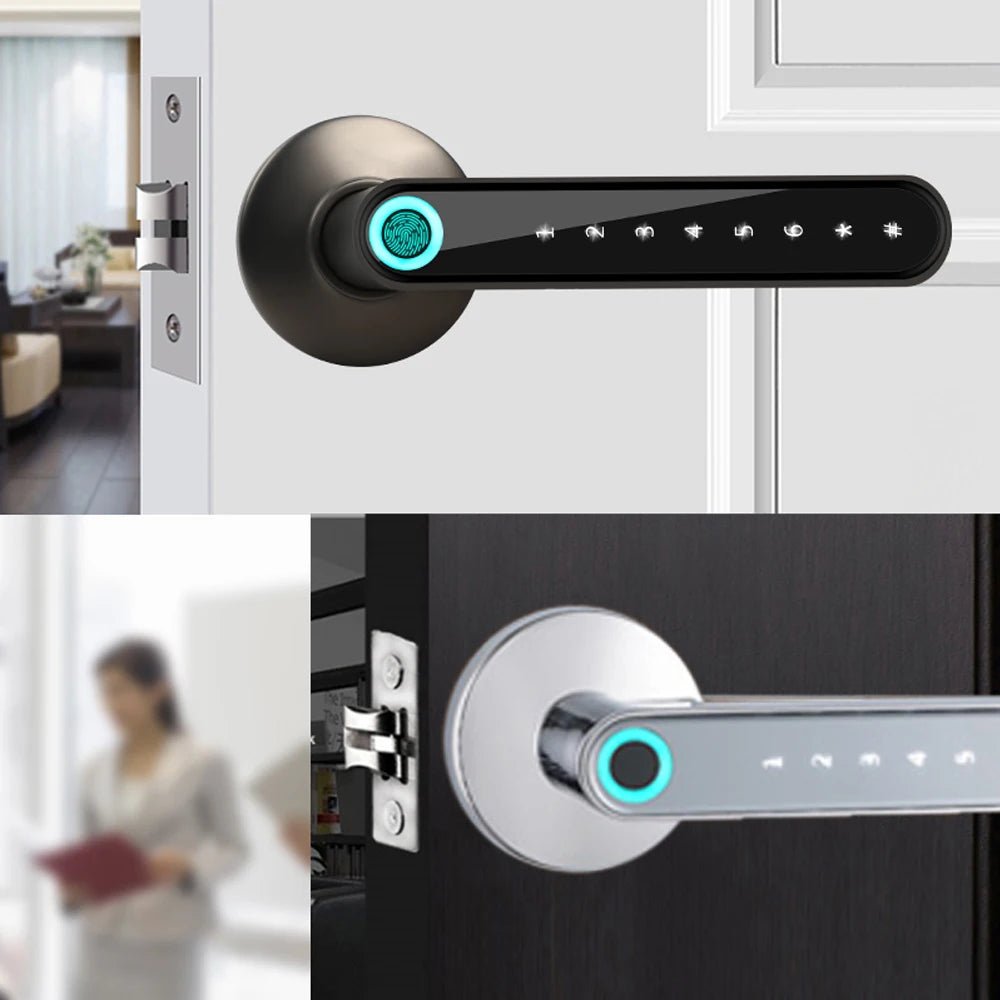 SafeTouch™ Ontgrendelen met vingerafdruk, app of code - Lumiza