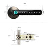 SafeTouch™ Ontgrendelen met vingerafdruk, app of code - Lumiza