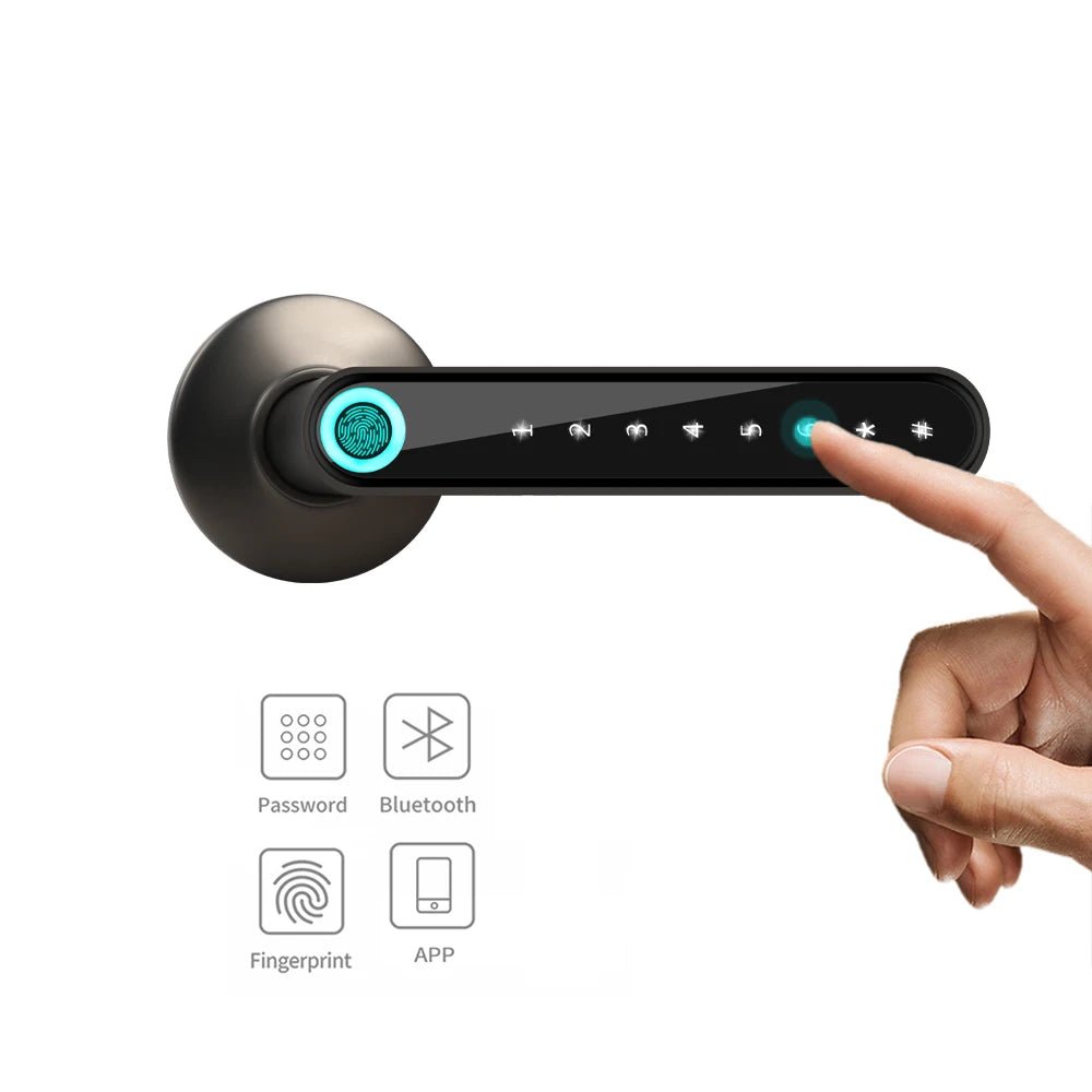 SafeTouch™ Ontgrendelen met vingerafdruk, app of code - Lumiza