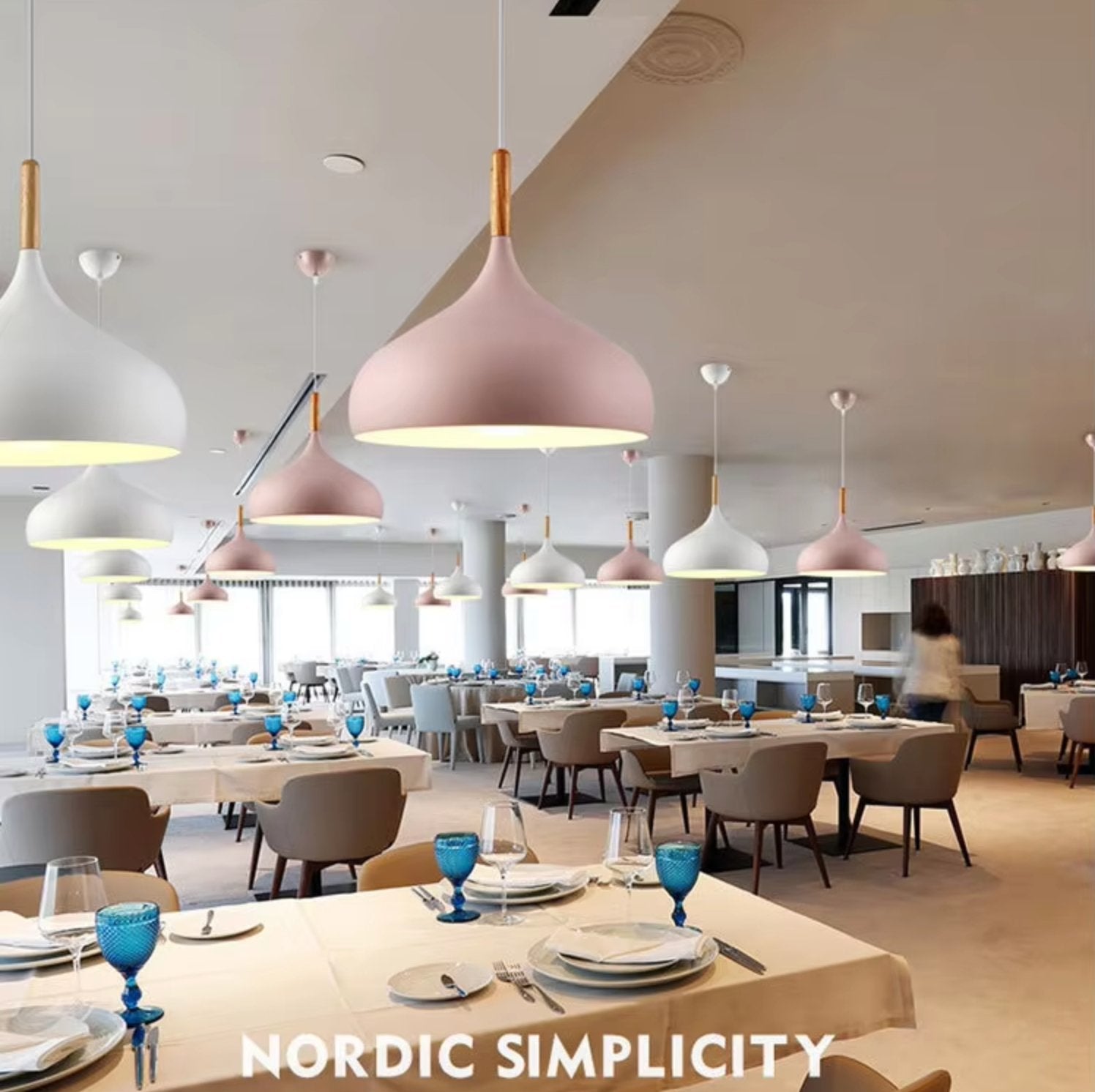 ScandiGlow™ | Stijlvolle Nordic Hanglamp voor Elke Ruimte - Lumiza