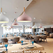 ScandiGlow™ | Stijlvolle Nordic Hanglamp voor Elke Ruimte - Lumiza