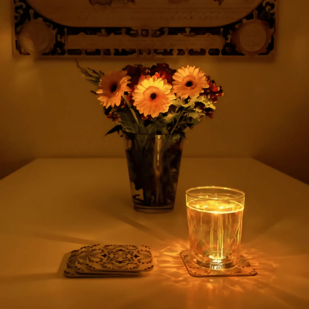 ShineSip™ | ( 6 stuks) Zet je drankje in de spotlight - Lumiza