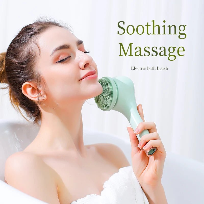 SilkScrub™ |Oplaadbare borstel voor stralende huid - Lumiza