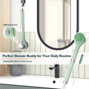 SilkScrub™ |Oplaadbare borstel voor stralende huid - Lumiza